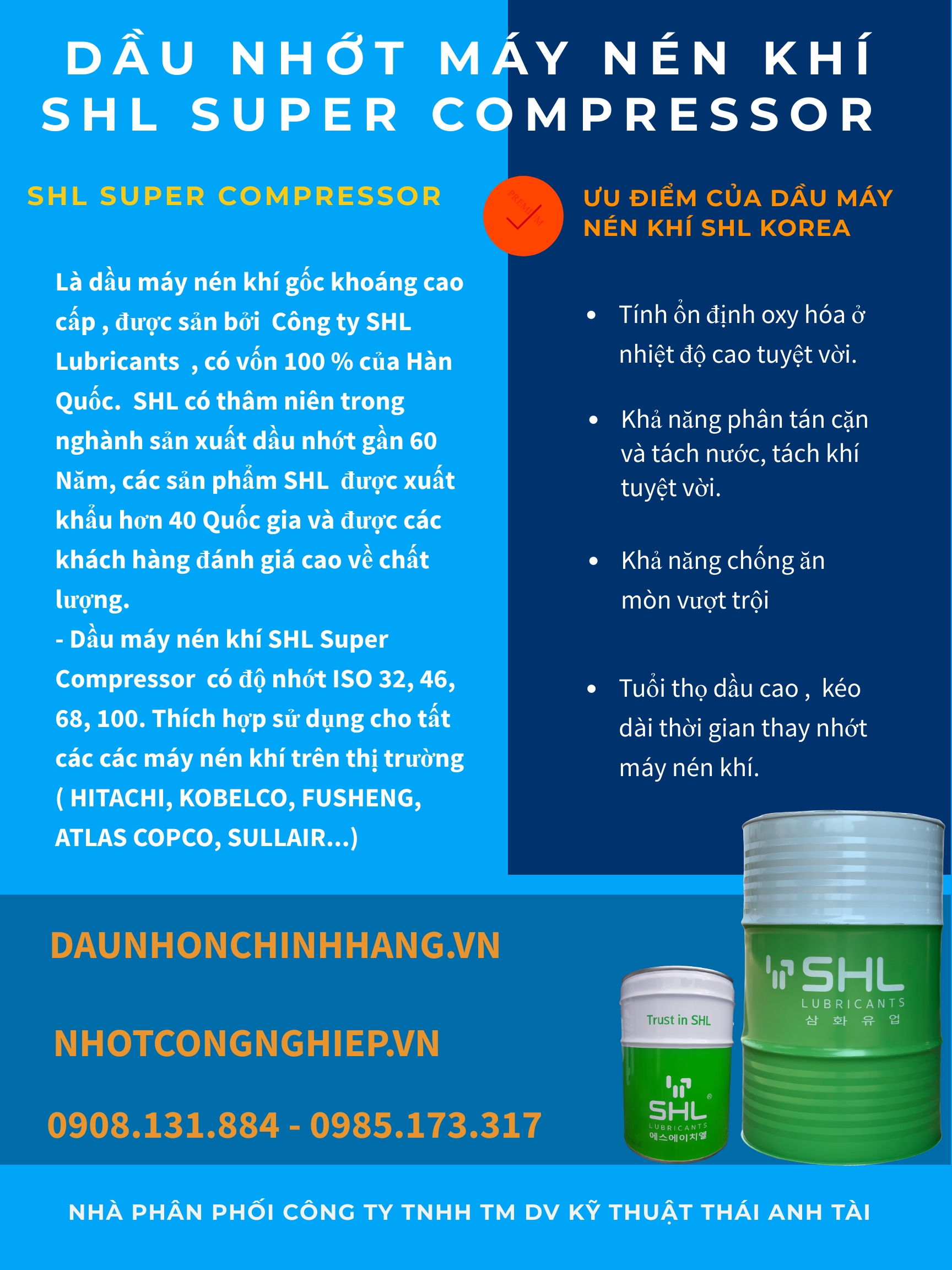 Tại sao máy nén khí bị nóng?